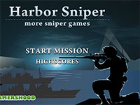 Игра Снайпер в порту кораблей