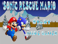 Игра Соник спасает Марио
