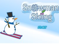 Игра Спуск снеговика на лыжах для детей 10 лет