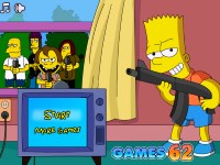 Игра Стрелялки Симпсоны 3д