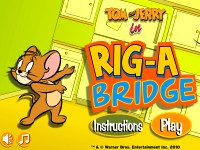 Игра Строить мосты с Томом и Джери