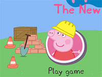 Игра Свинка Пеппа строит дом