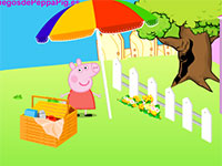 Игра Свинка Пеппа в саду