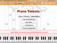 Игра Талант и пианино