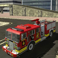 Игра Тяжёлая пожарная машина