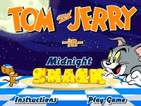 Игра Том и Джерри в полночь