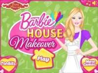 Игра Уборка в доме Барби для девочек