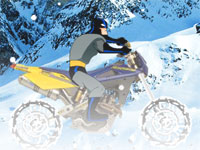 Игра Зимний мотоцикл Бэтмен