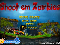 Игра Зомби гонки 5