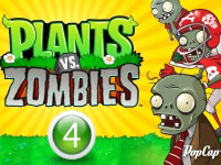 Игра Зомби против растений 4